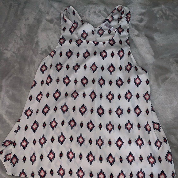 Aztec Pattern Tank Top - Picture 1 of 3